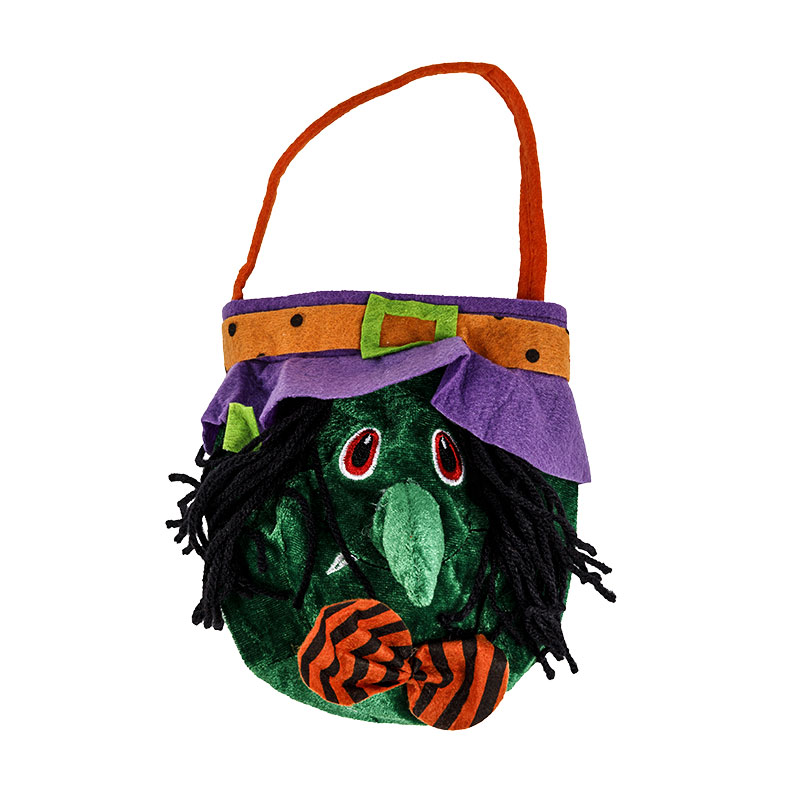 Halloween Trick or Treat Sacs pour enfants Candy Gags Grands sacs de citrouille réutilisables Sacs fourre-tout Sac en toile pour Trick or Treating Party Favor Bags pour Halloween