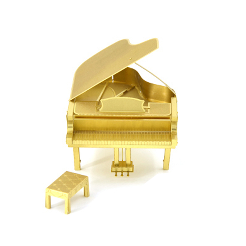 Piano instrument classique bricolage en bois cadeaux Saint Valentin pour assembler des jouets