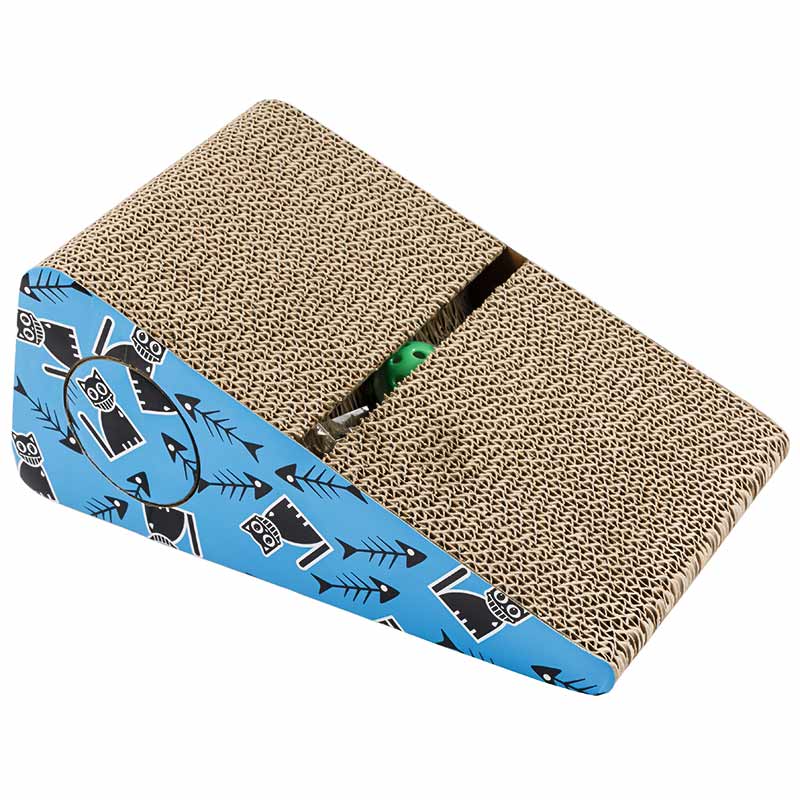 Coaching Cat Scratcher Carton Chat Scratch Pad avec Premium Scratch Textures Design Durable Cat Scratching Pad