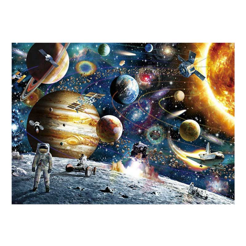 Puzzle 1000pcs pour enfants à partir de 12 ans et adultes Série Univers Cadeau et décoration