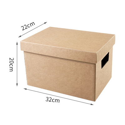 Bankers Box couleur naturelle avec couvercle amovible Boîte de rangement en papier kraft recyclable de différentes tailles