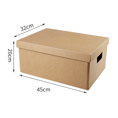 Bankers Box couleur naturelle avec couvercle amovible boîte de rangement en papier kraft recyclable de différentes tailles