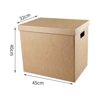 Bankers Box couleur naturelle avec couvercle amovible Boîte de rangement en papier kraft recyclable de différentes tailles