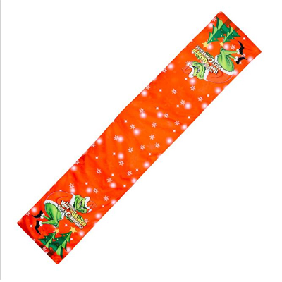 Nappe à motif Grinch pour Noël Soft Touch Meilleure qualité Couleur vive