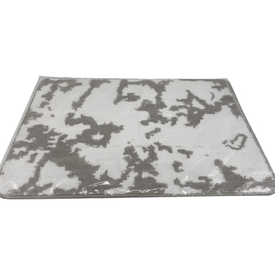 Coloré Durable absorbe le matériau en microfibre paillasson facile à nettoyer, tapis à profil bas base antidérapante en TPR