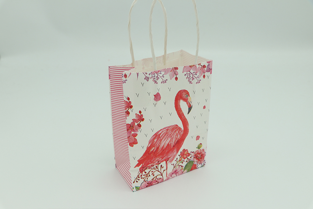 Sac cadeau de tous les jours - Motifs de flamants roses