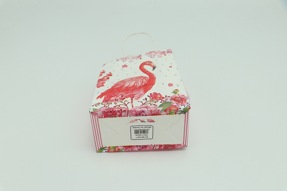 Sac cadeau de tous les jours - Motifs de flamants roses