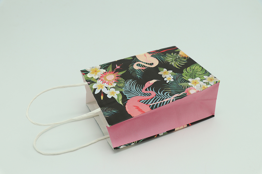 Sac cadeau de tous les jours - Motifs de flamants roses