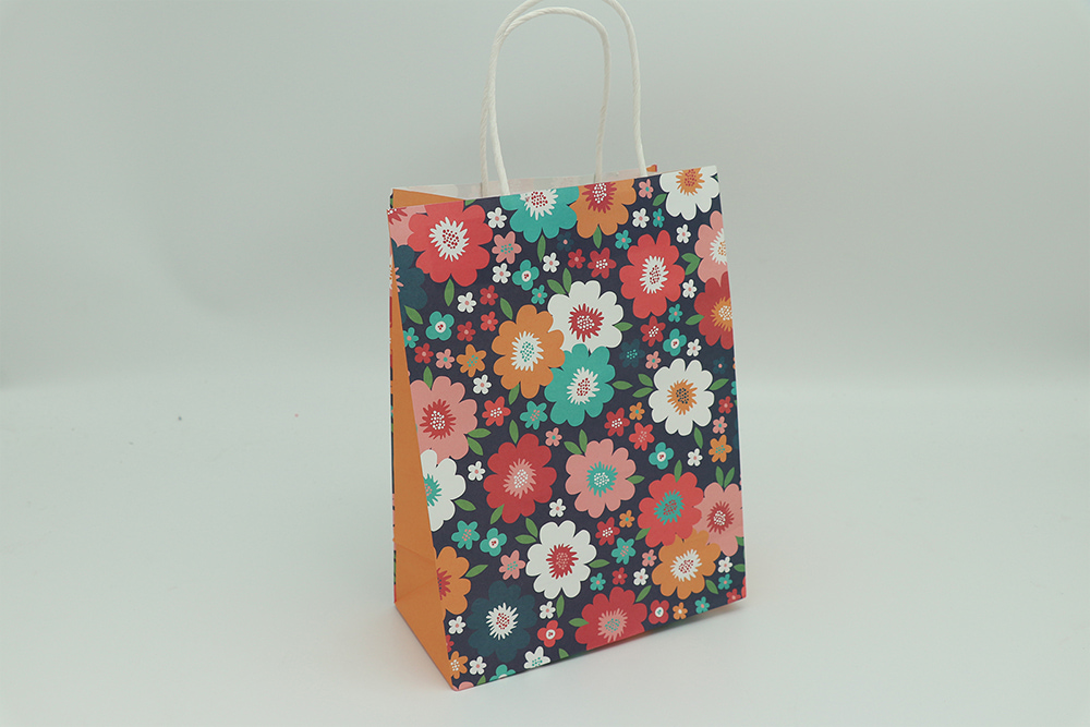 Sac-cadeau de tous les jours-Fleurs